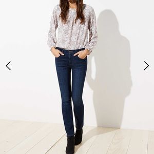 loft | modern straight leg skinny jean
